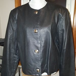 Leather jacket